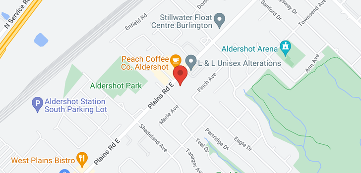 map of #202 -340 PLAINS RD E